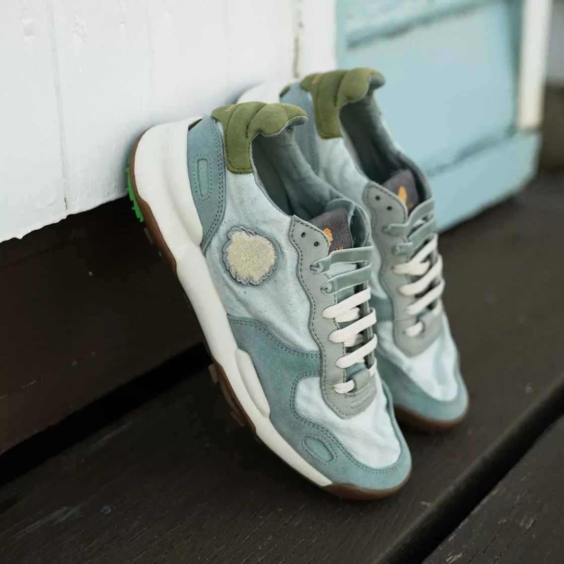 Satorisan Chacrona Linen Camo Milky Jade Best