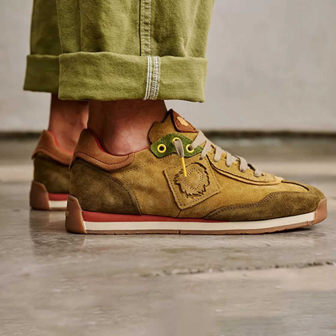 Satorisan Ensō Suede Mid Brown Outlet
