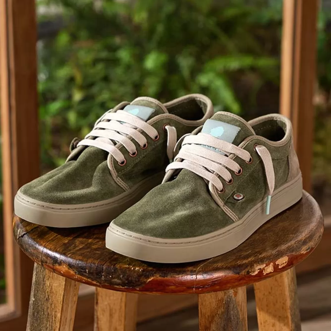 Satorisan Heisei Suede Rush Green Cheap