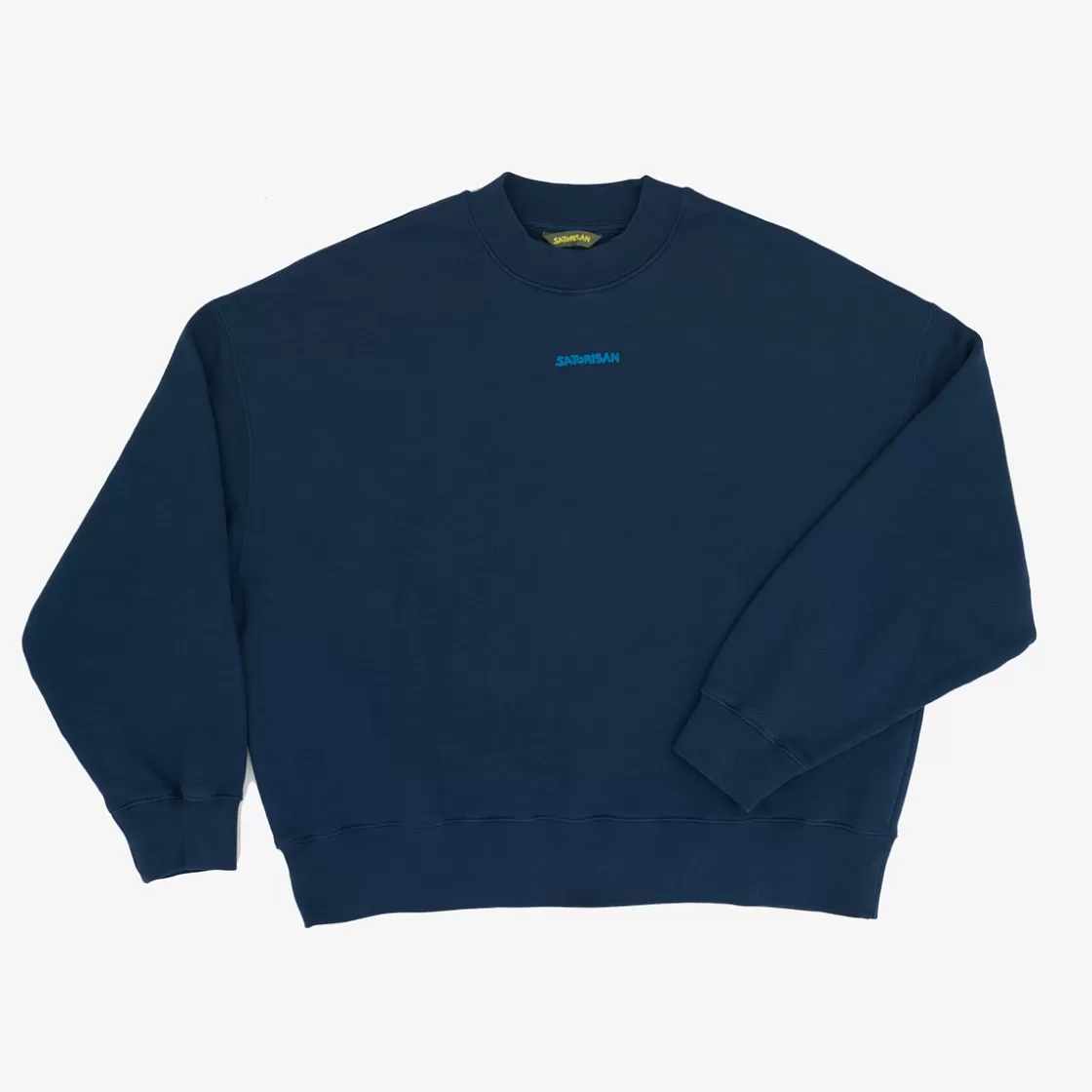 Satorisan Sweatshirt Oversize Organic Cotton Blue Ink Cheap
