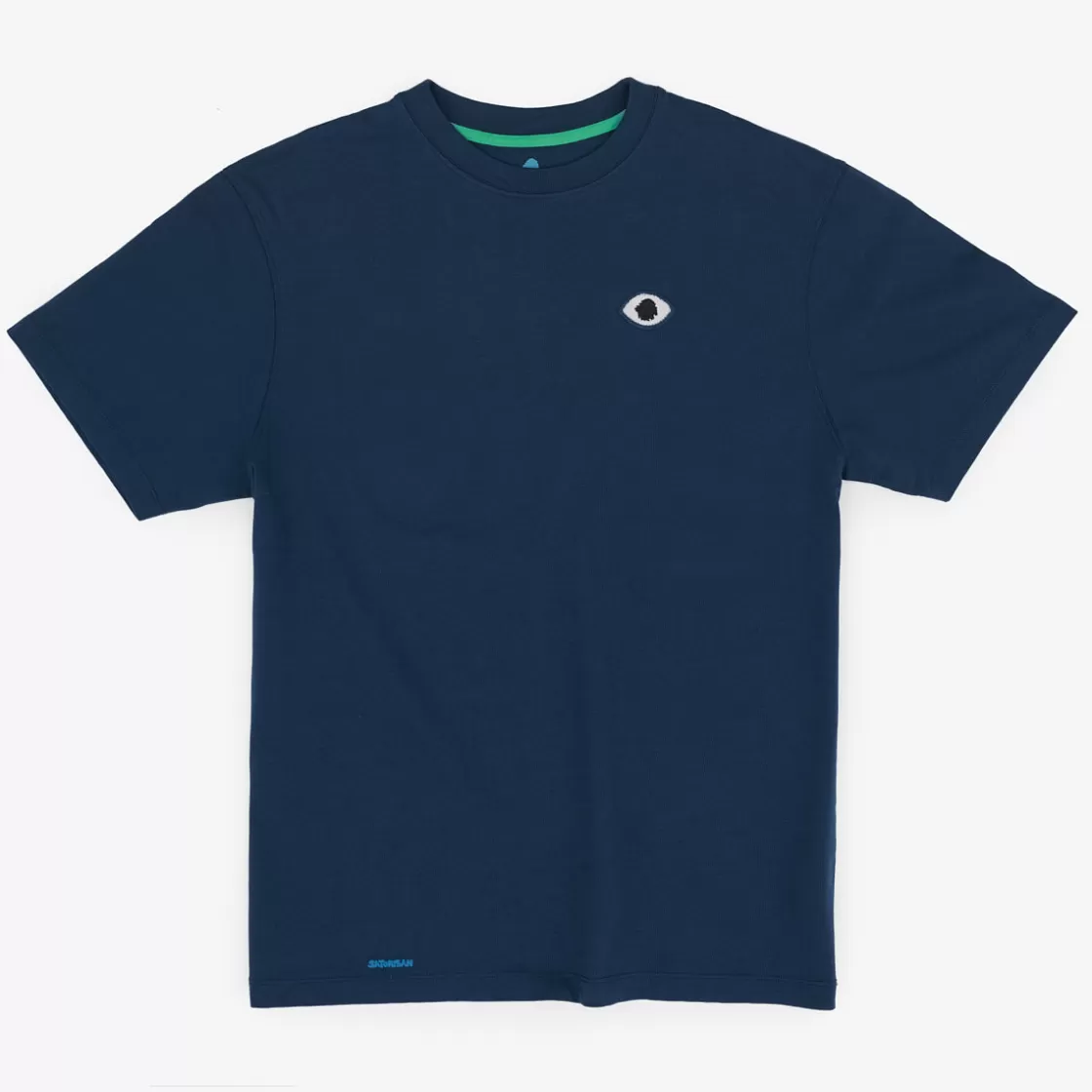 Satorisan T-shirt Oversize Organic Cotton Blue ink origin Outlet
