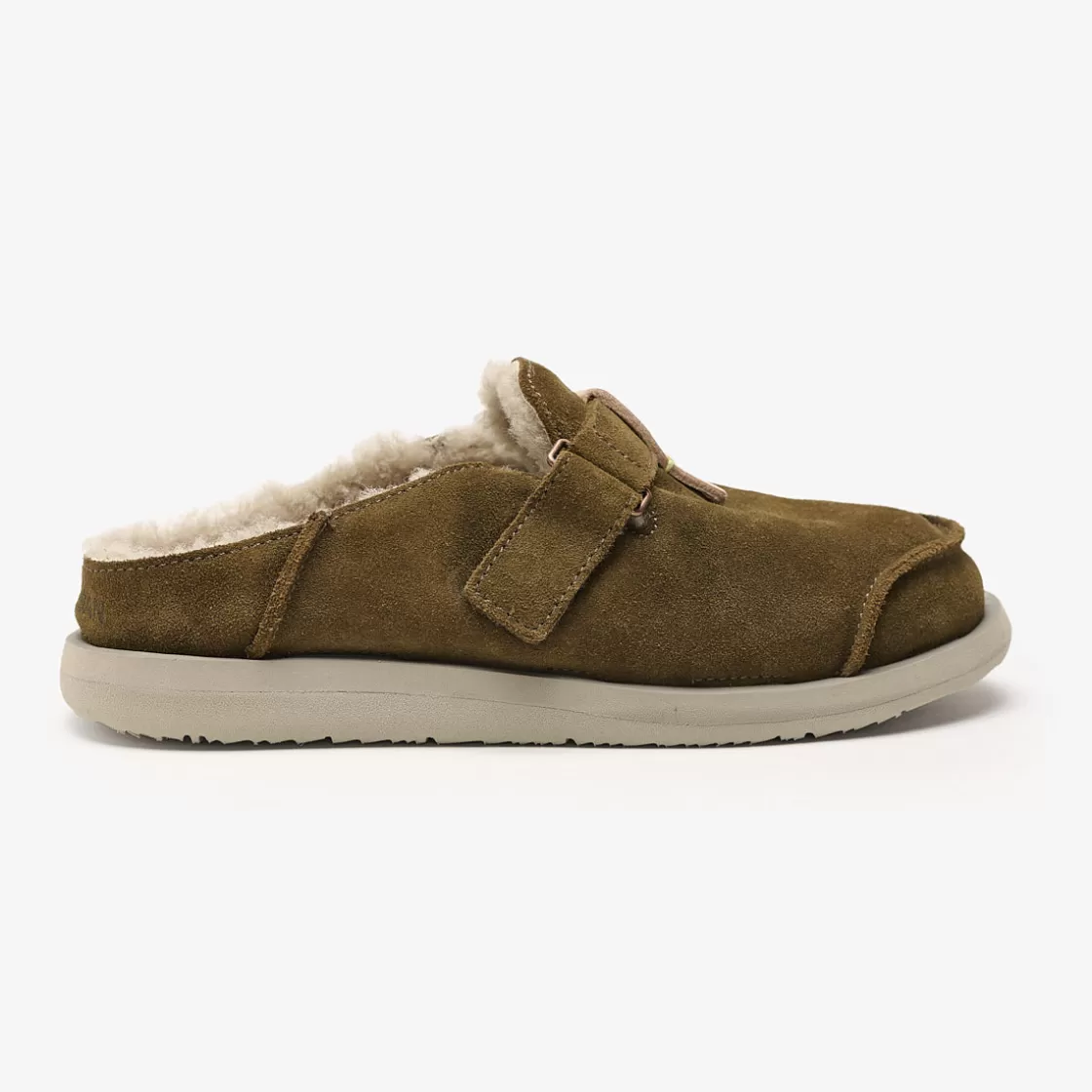 Satorisan Uwabaki Clog Strap Suede Thunderbolt Hot
